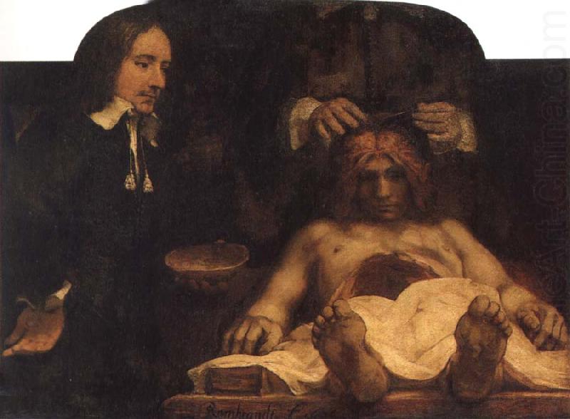 The Anatomy Lesson of Dr.Joan Deyman, REMBRANDT Harmenszoon van Rijn